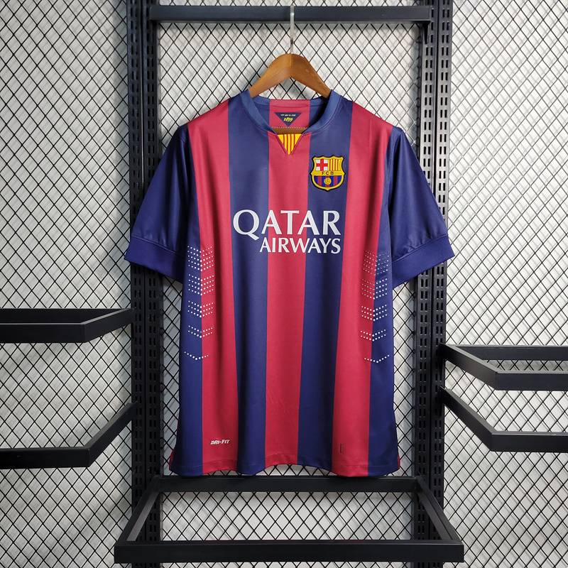 2014-15 Barcellona Home Retro Taglia S-XXL