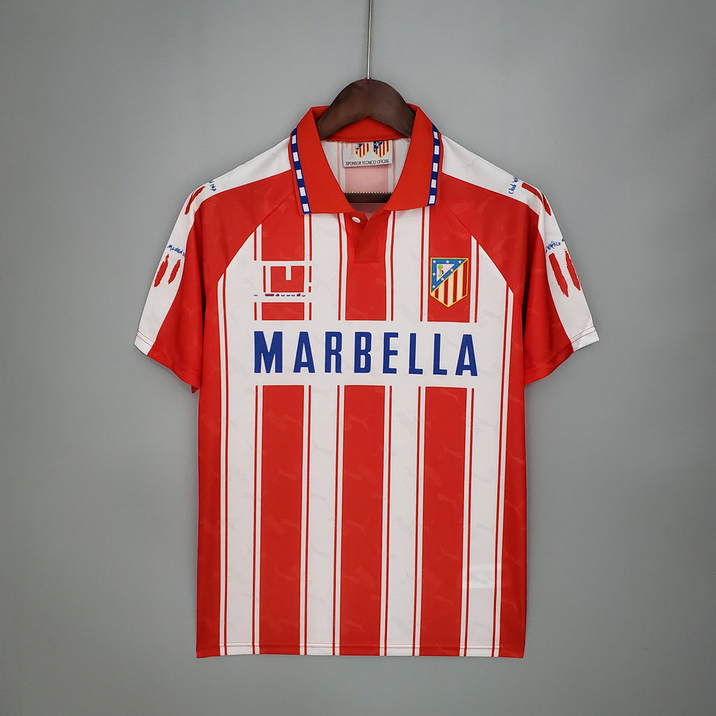 1994-95 Atletico Madrid Home Retro S-XXL