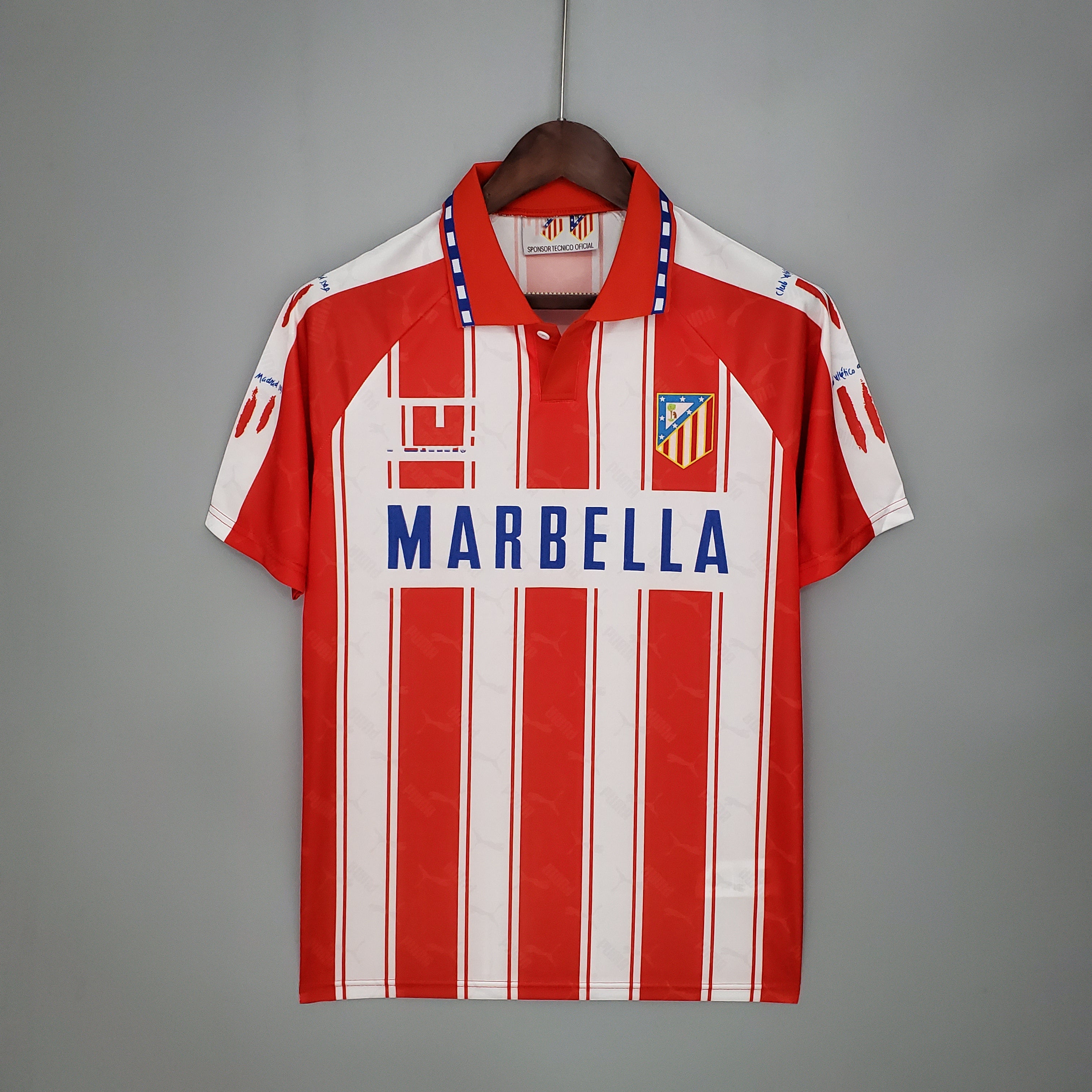 1994-95 Atletico Madrid Home Retro S-XXL