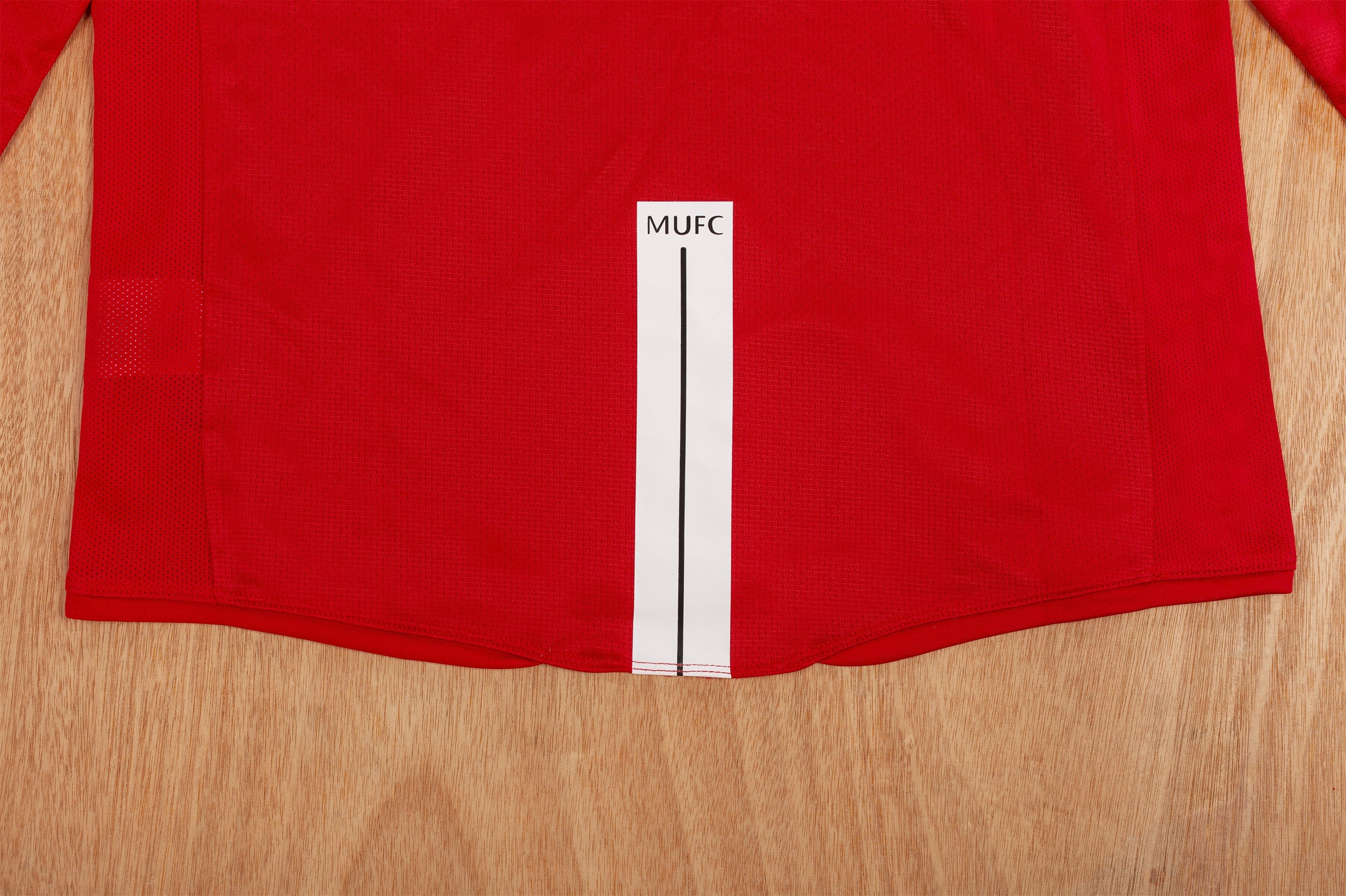 2007-08 Manchester United Home Champions League Manica Lunga S-2XL