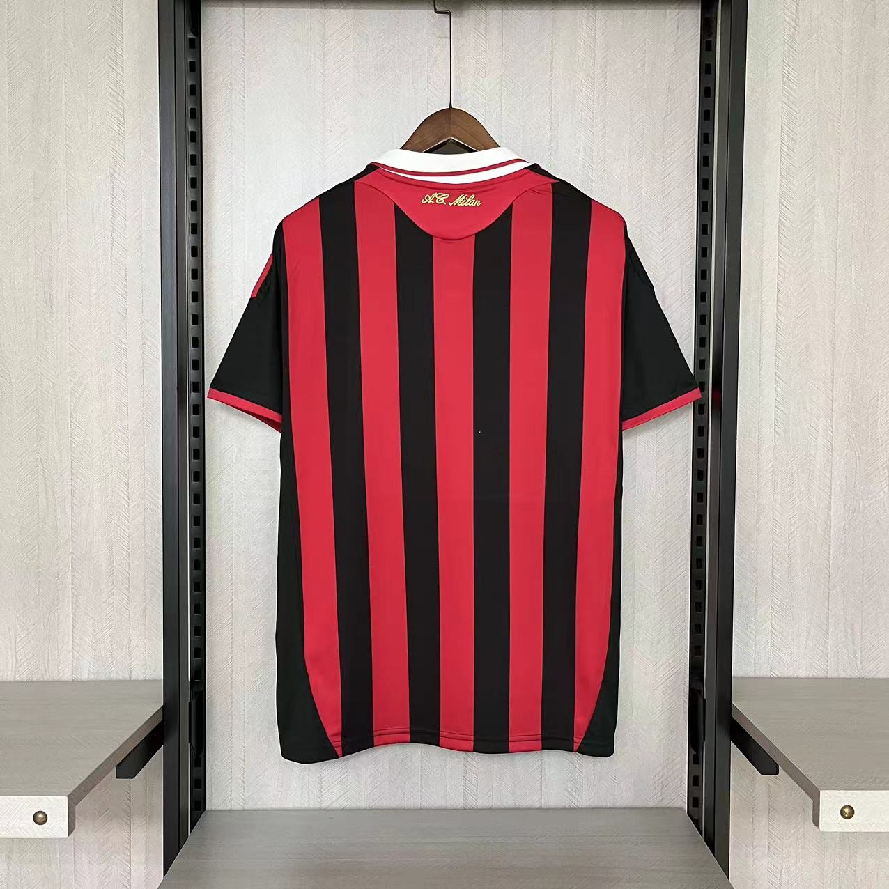 2009-10 AC Milan Home Retro S-XXL