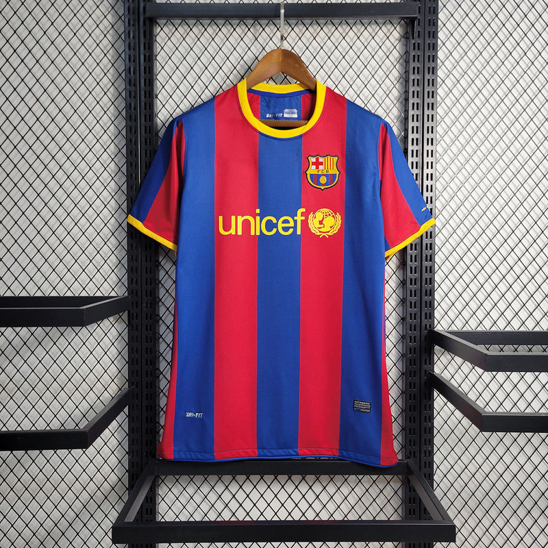 2010-11 Barcellona Home Retro S-XXL