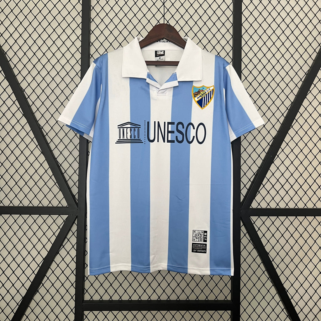 2012-13 Malaga Home Retro S-XXL