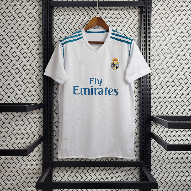 2017-18 Real Madrid Home Retrò S-XXL