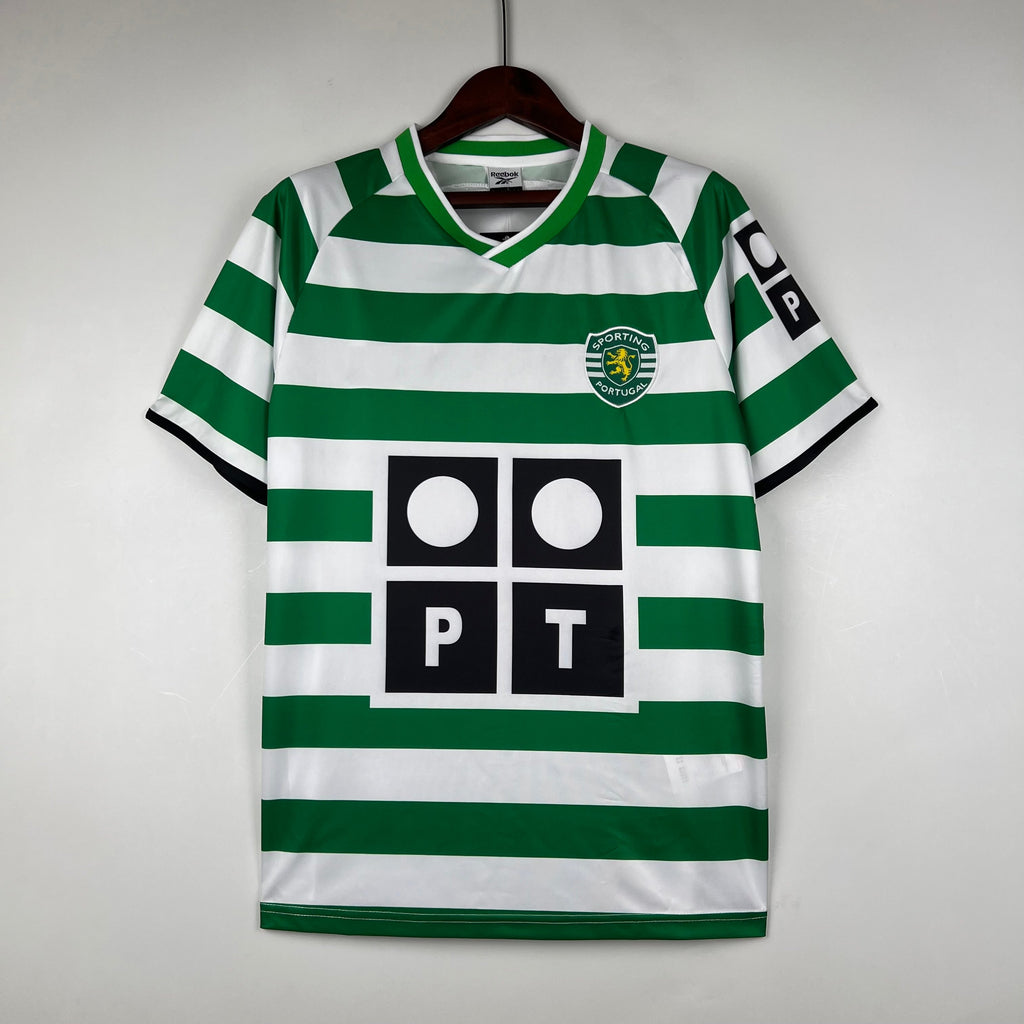 2003-04 Sporting Lisbona Casa Retro S-XXL