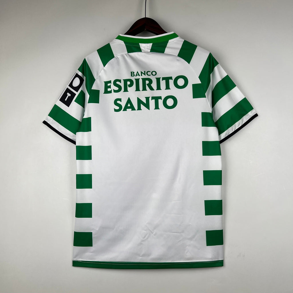 2003-04 Sporting Lisbona Casa Retro S-XXL