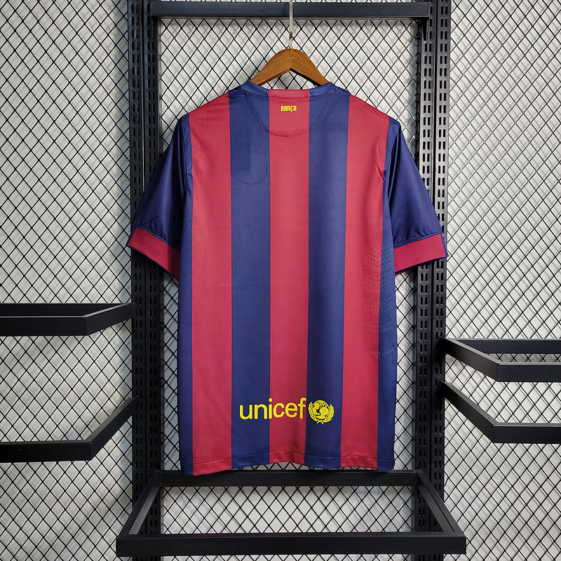 2014-15 Barcellona Home Retro Taglia S-XXL