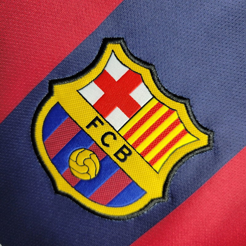 2014-15 Barcellona Home Retro Taglia S-XXL
