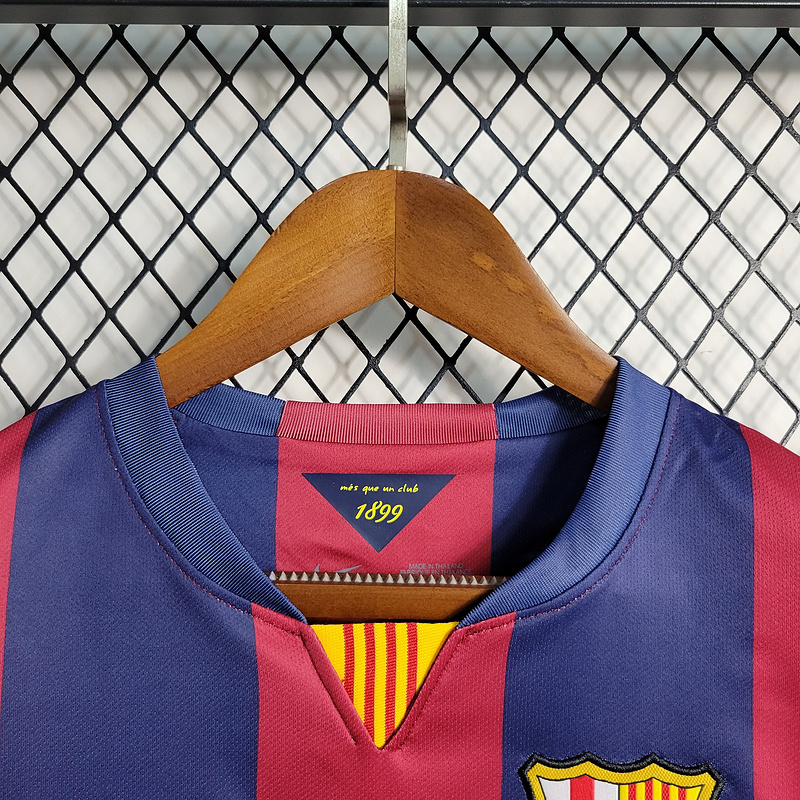 2014-15 Barcellona Home Retro Taglia S-XXL