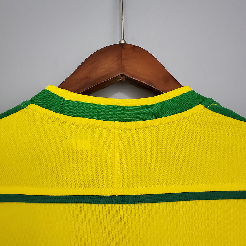 1998 Brazil home Retro S-XXL