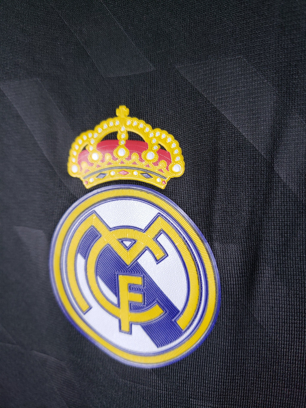 2012 Real Madrid nero retrò S-2XL
