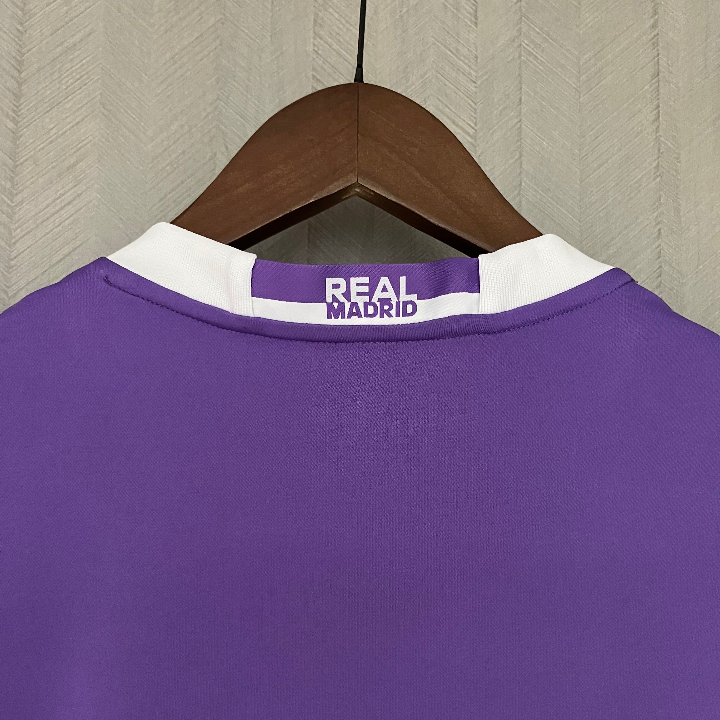 2016-17 Real Madrid Trasferta Retrò S-2XL