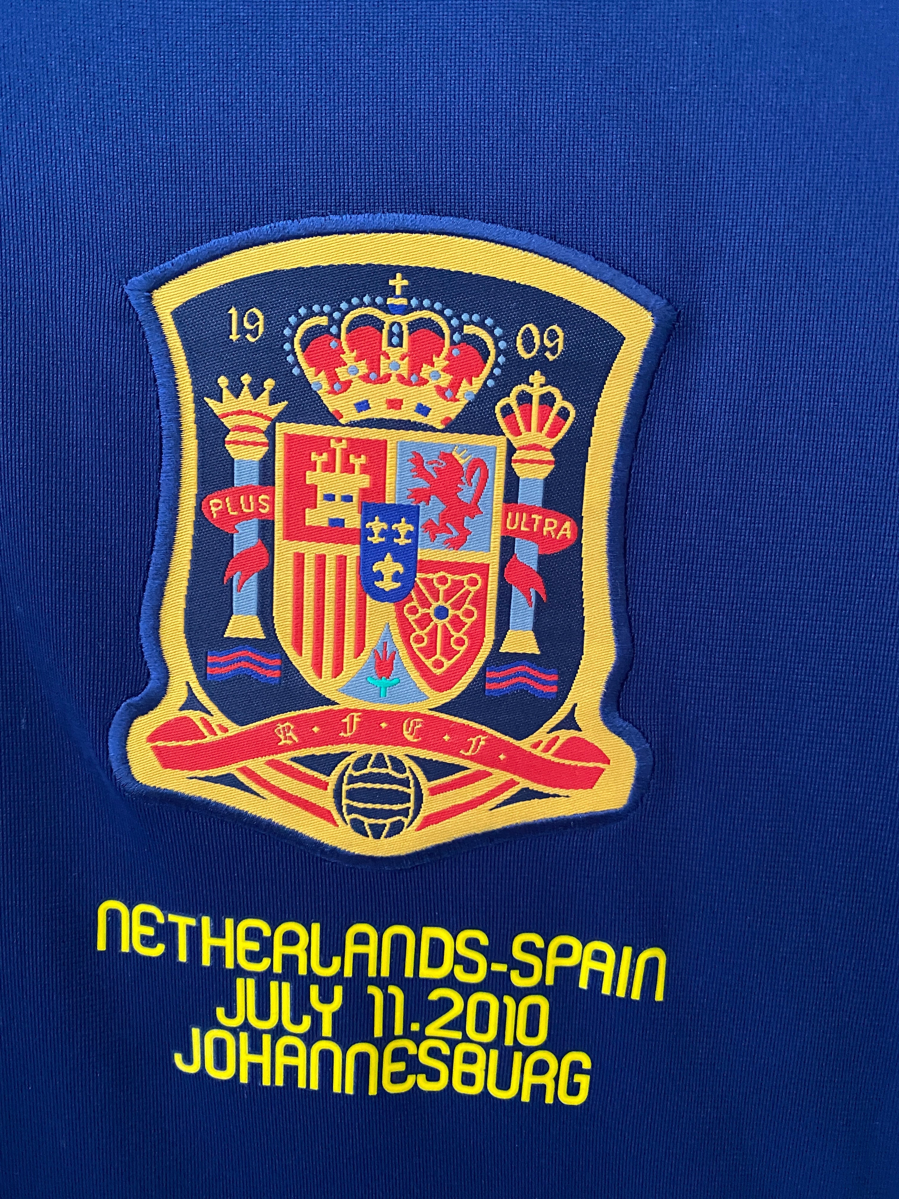 Spagna 2010 seconda maglia retro S-2XL