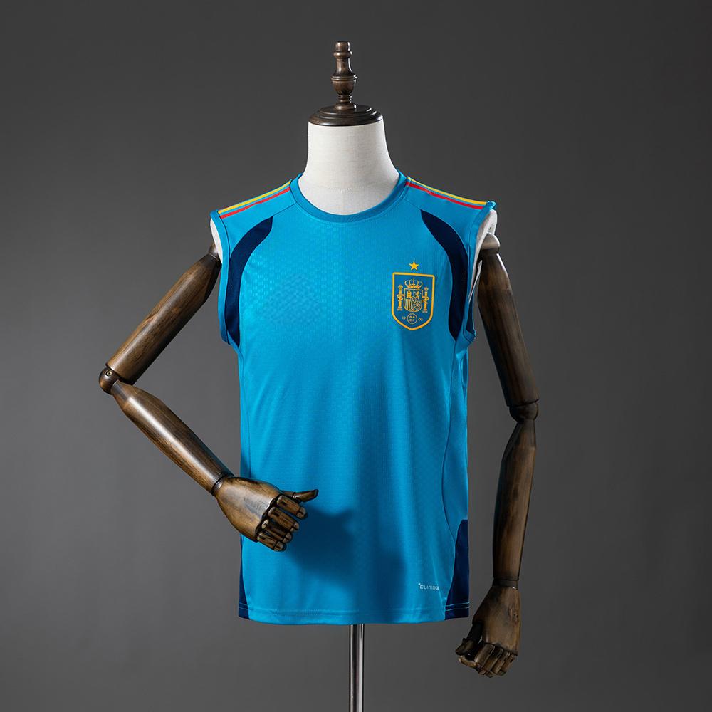 2026 Spagna Gilet da Allenamento Blu S-2XL