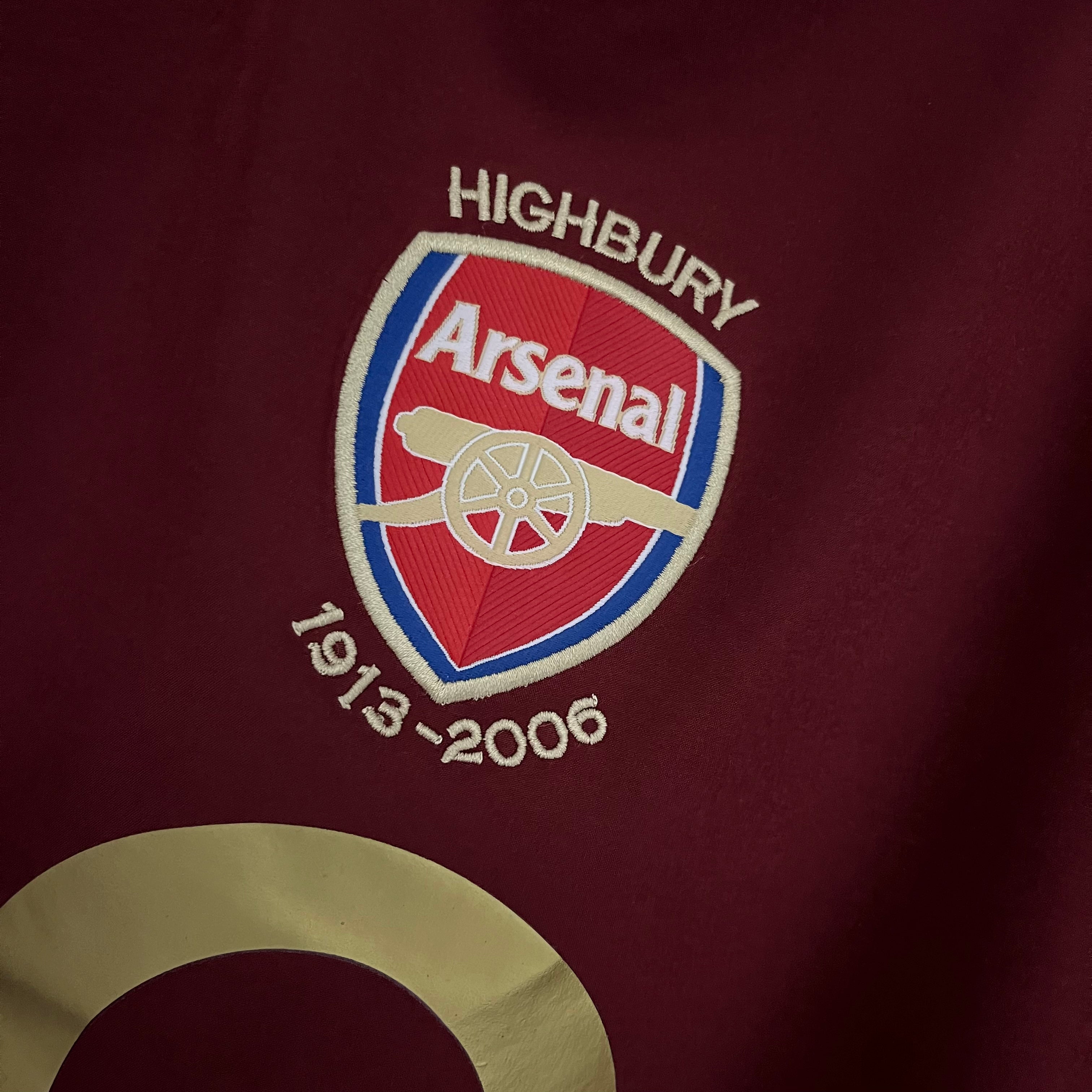 2005-06 Arsenal Home  Retro S-2XL