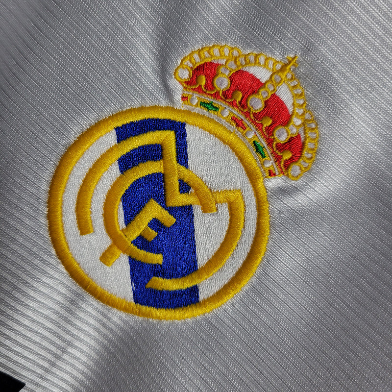 1998-00 Real Madrid home Retro Mesh material S-2XL