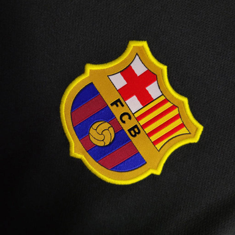 2011-12 Barcellona Nero Trasferta Retrò S-XXL
