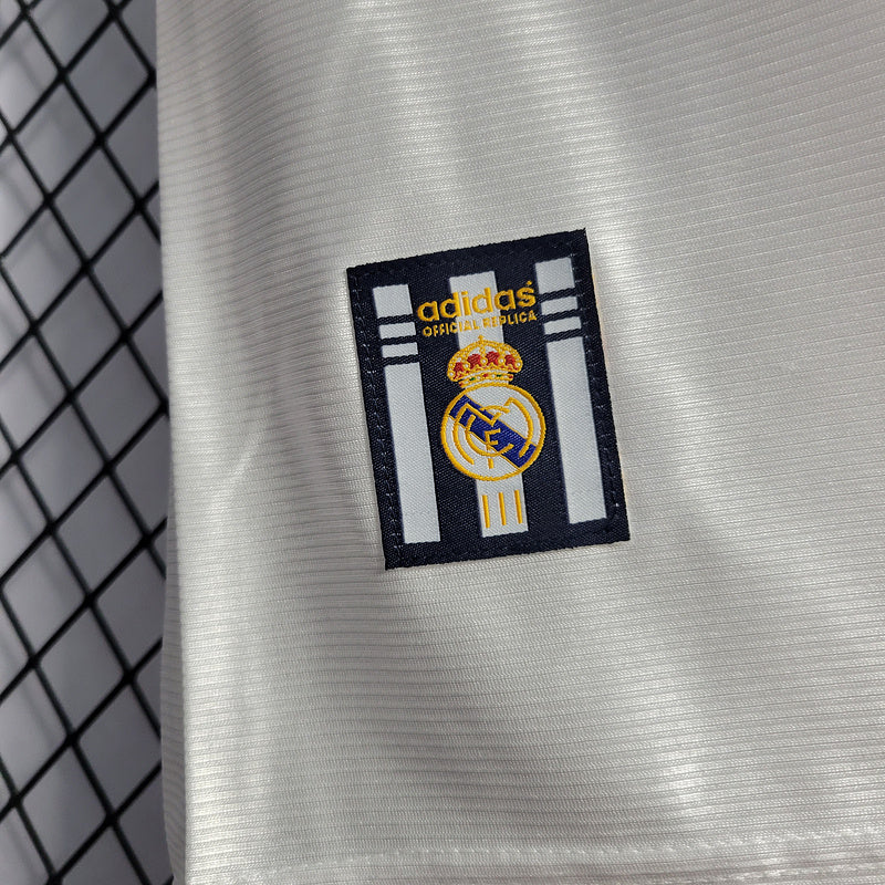 1998-00 Real Madrid home Rete materiale S-2XL