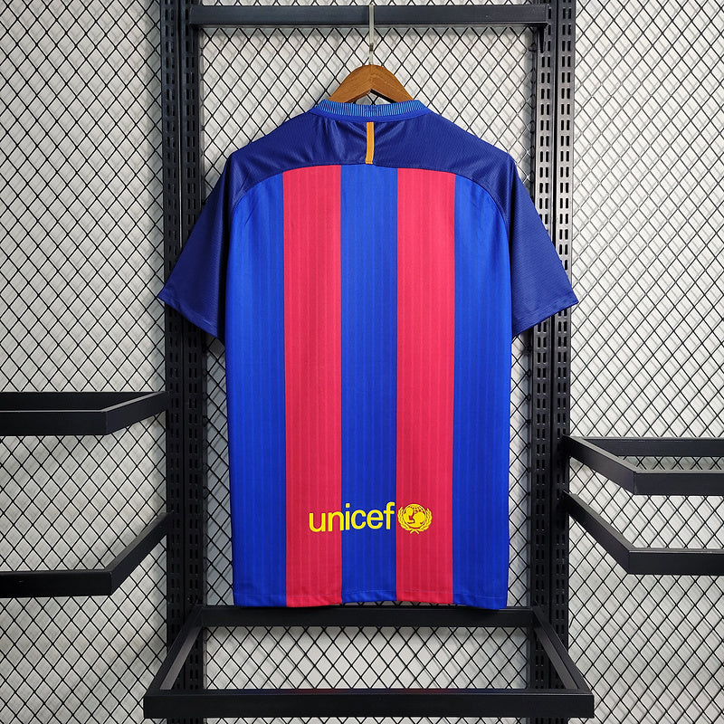 2016-17 Barcellona Home Retro S-XXL