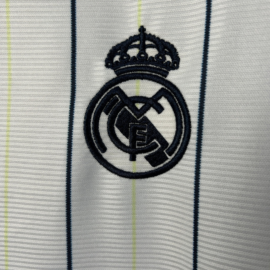 2025-26 Divisa da baseball Real Madrid Bianca S-4XL