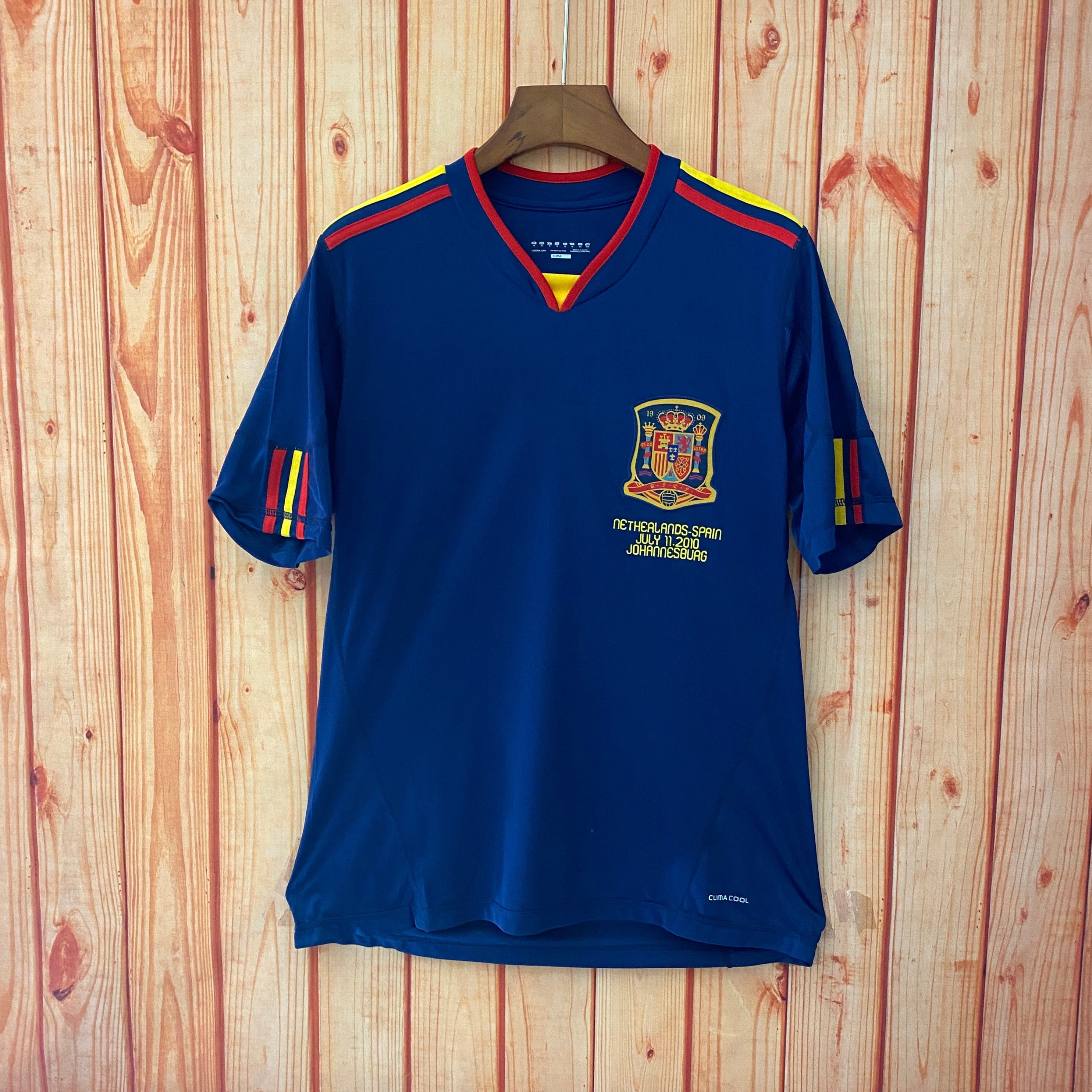 Spagna 2010 seconda maglia retro S-2XL