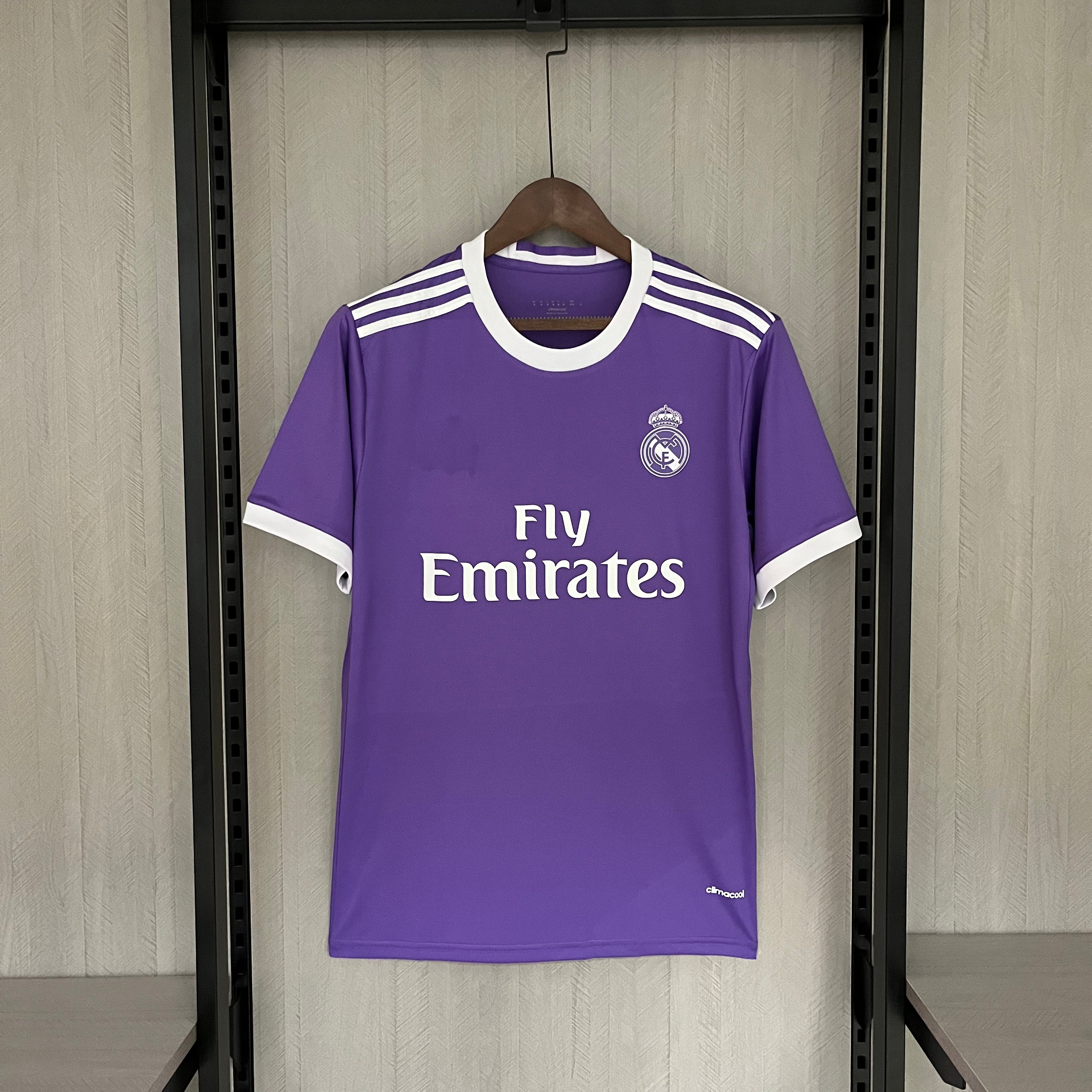 2016-17 Real Madrid Trasferta Retrò S-2XL