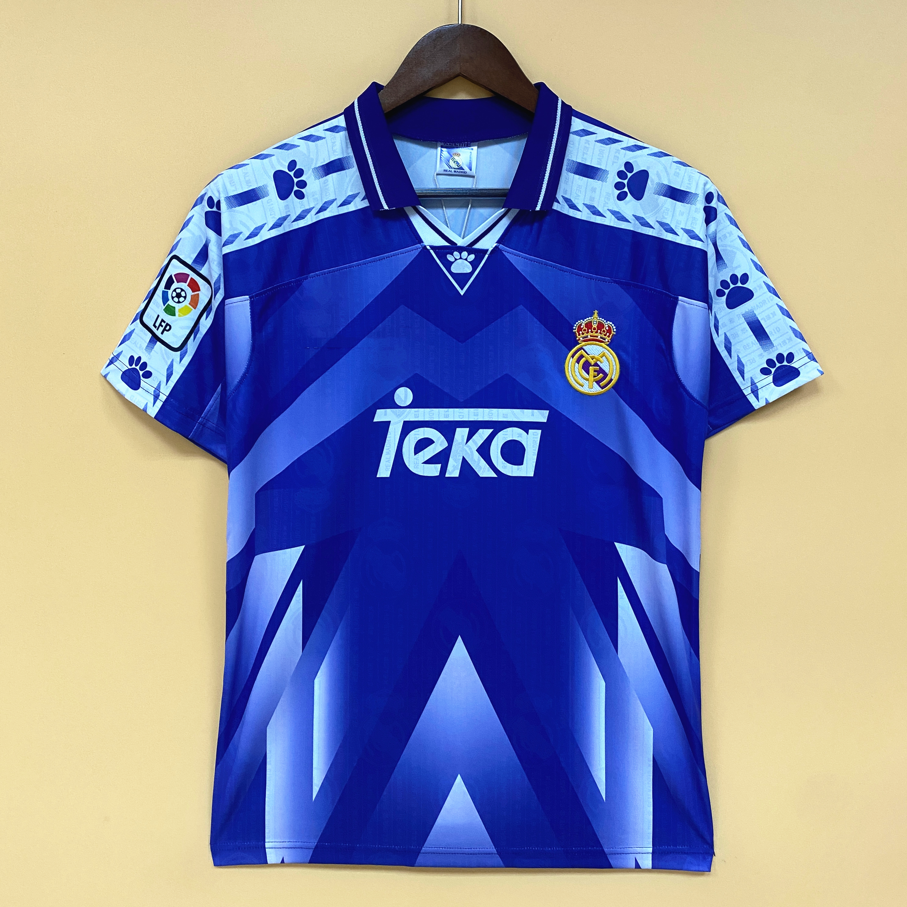 1996-97 Real Madrid trasferta Retro S-2XL