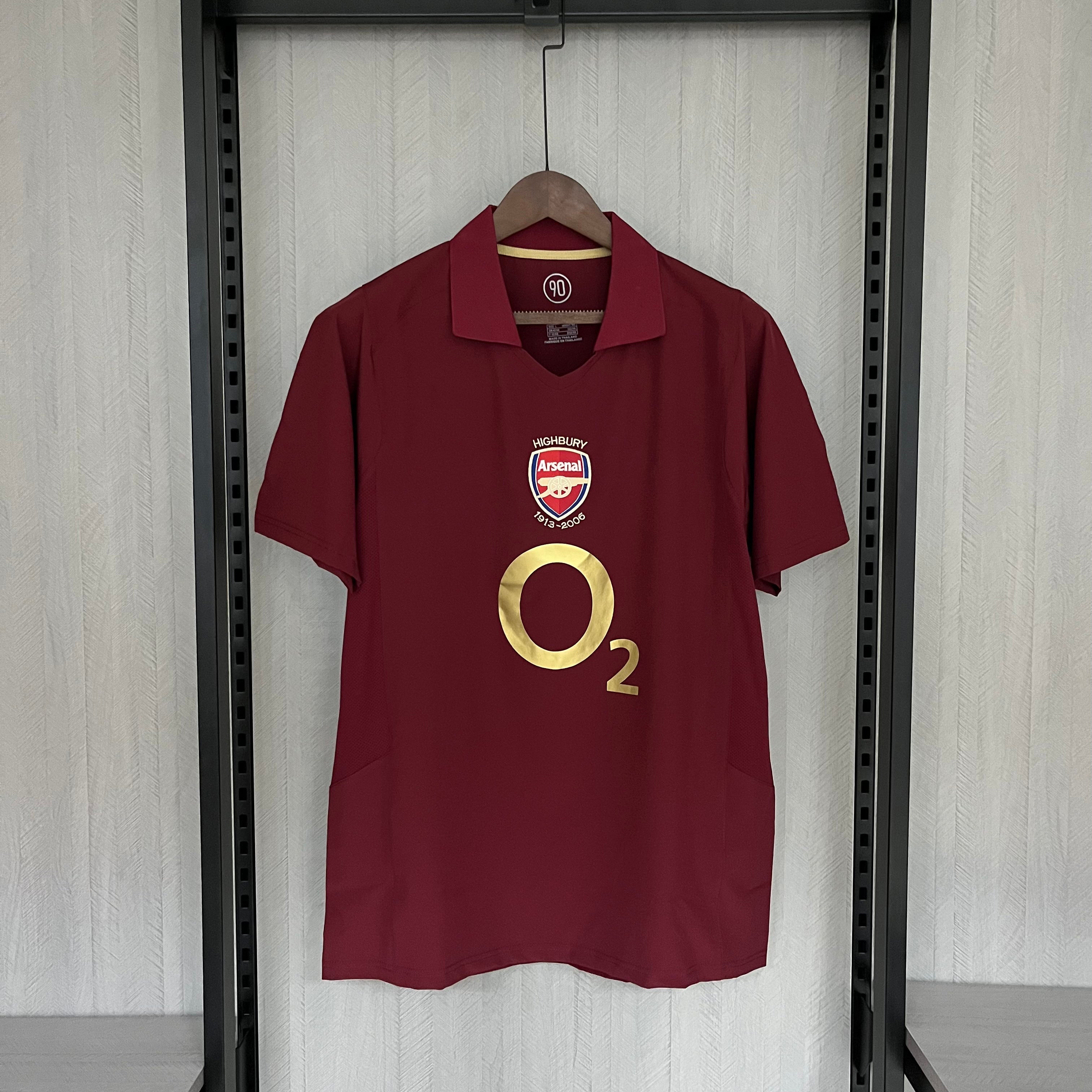2005-06 Arsenal Home  Retro S-2XL