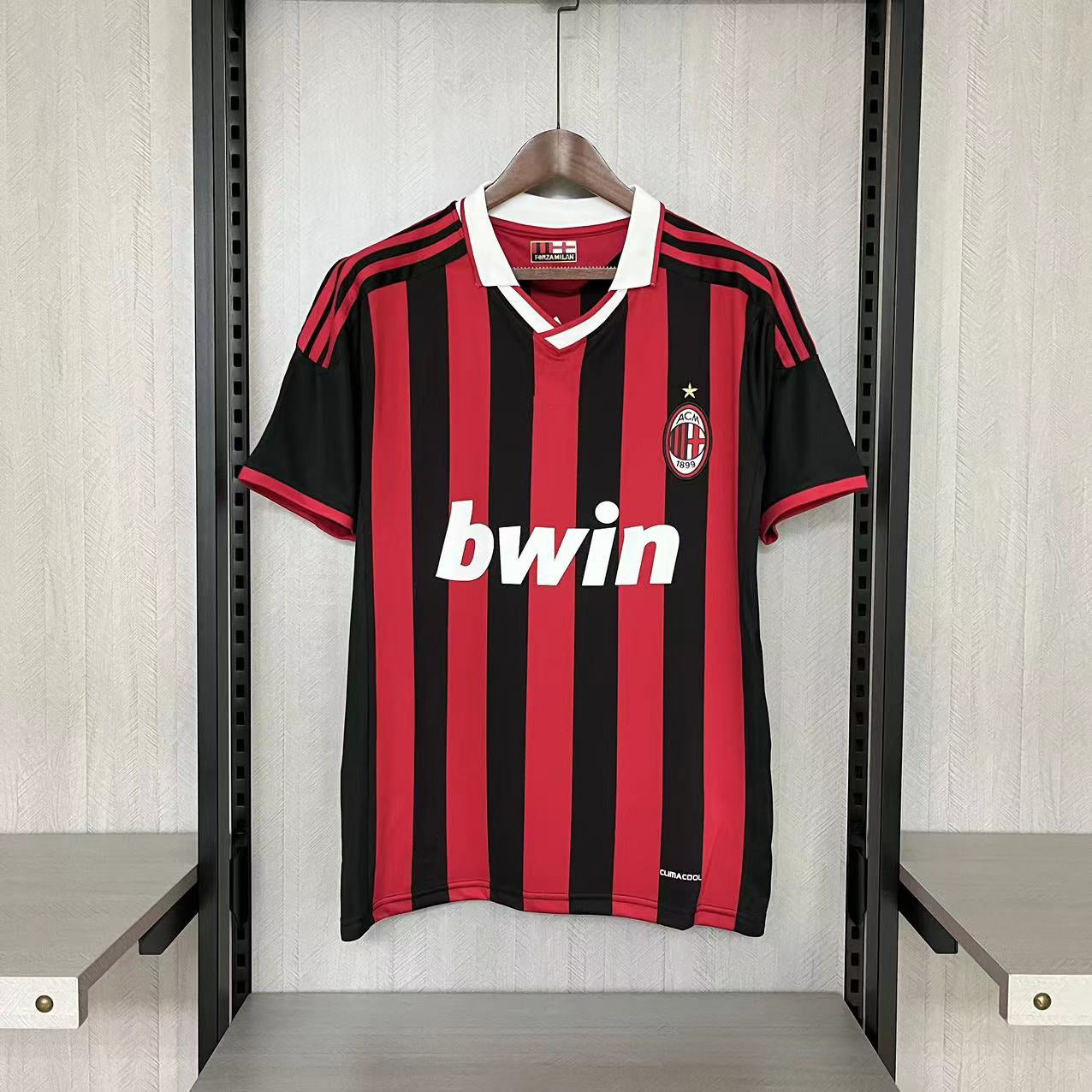 2009-10 AC Milan Home Retro S-XXL